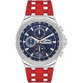 SLAZENGER, &Ccedil;ELİK KASA, SİLİKON KORDON, MULTİFONKSİYON, QUARTZ, 46MM, ERKEK KOL SAATİ, SL.09.2218.2