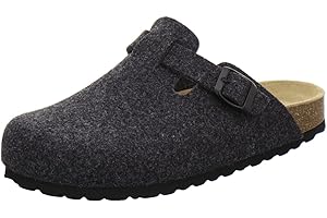 AFS-Schuhe Clogs Herren, Hausschuhe geschlossen aus Filz, bequem & warm, Made in Germany, 36900