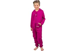 Gennadi Hoppe Kinder Jumpsuit - Jungen, Mädchen Relaxpiece Einteiler Overall Jogging Anzug Trainingsanzug