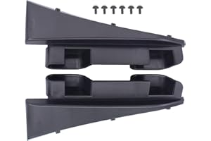 HouYeen Left and Right Parcel Shelf Luggage Cover C-Pillar Side Brackets for TT TTS TTRS Coupe Roadster