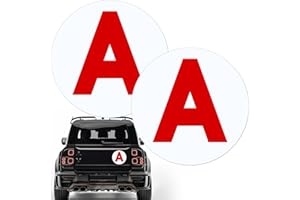 Dato Dalla Natura 2 PCS A Magnétique Jeune Conducteur Disque A Voiture Jeune Conducteur - Marque Française - Disque Magnétique Ø 15cm