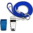Metal Whistle with Lanyard