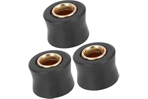 A ABSOPRO Bague d'amortisseur arrière en caoutchouc pour moto, 10mm de diamètre intérieur, lot de 3