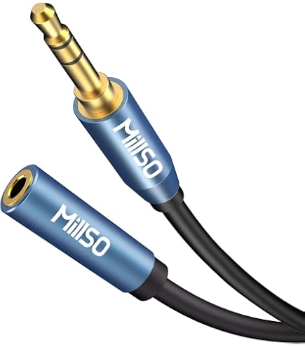 MillSO Cavo Adattatore Audio Da 3,5 Mm Cavo Prolunga Femmina Da 2 Pollici Maschio A - 5
