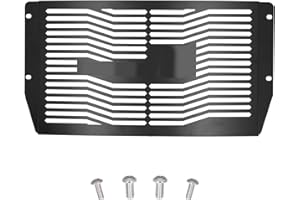 AOUTECEN Accessoires de Moto Couvercle de Protection de Grille de Radiateur Protecteur de Couverture D'évent en Acier Inoxydable Compatible avec Triumph Tiger 1200 Explorer 2012-2017