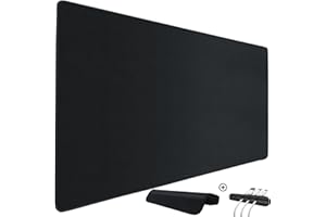 ADM PASS GROUP Alfombrilla para Ratón, Mousepad XXL, Alfombra Gaming, Base de Goma Antideslizante PC, Tapete con Microfibras, Accesorios de Oficina. (80cm x 30cm)
