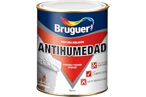Bruguer Pintura Antihumedad Aislante Mate Blanco 750 ml