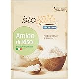 BIOSUN - Amido di Riso Biologico confezione da 120 g, Ideale per Preparazione di Dolci, Salati, Biscotti o per Addensare Sals