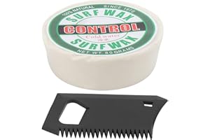 EVTSCAN Accessoire de Planche de Surf en Paraffine antidérapante Portable Skateborad avec Peigne à Cire