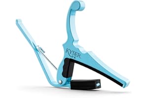 Kyser Quick-Change Capo for 6-string acoustic chitars - Ruby Red