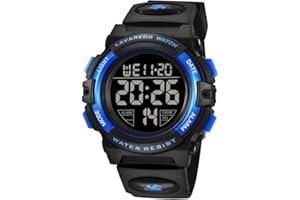 BEN NEVIS Kids Watches, Boys Digital Outdoor Sport Watch Multifunction Waterproof Digital Watch with LED Light Alarm and Calendar Date for 6-15 Year Old Boys Kids