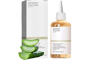 EVEBEATY Glycolic Acid 7% Toner (100ml) - Reduces Dullness, Fine Lines, Hydrates Skin, Minimises Pores,Exfoliates, and Skin Imperfections