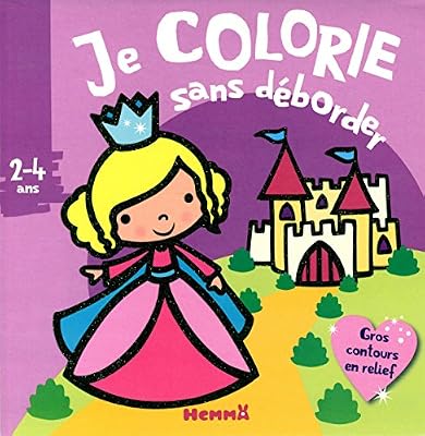 Hemma Je colorie sans déborder (2-4 ans) (Château Princesse)