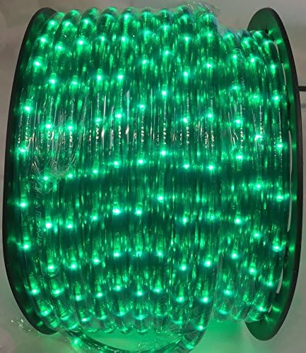 50m / 164ft Rope Lights with Multi Function Action - Available in Red, Green and Blue (Green) Warehouse Clearance - unbeatable price for a quality product