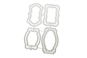 LZJSYKDQ KDQ1342 Matrices de découpe en métal pour la fabrication de cartes, cartes de fond, scrapbooking, loisirs créatifs, décoration d'albums, fêtes, festivals de mariage