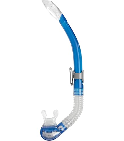 Cressi Mexico Tubo Snorkel - Per Immersioni E Apnea | Boccaglio In Silicone | Paraspruzzi | Idrodinamico - Foto 11