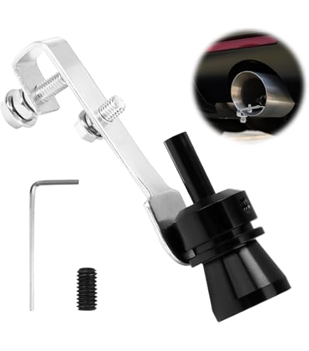 2 Pezzi Turbo Sound Pfeifen XUKZIMA - Simulatore Di Suono Scarico, Per Auto E Moto - Foto 11