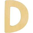 Rayher 62240000 Wood Letter FSC Mix Credit, 6cm ø, D