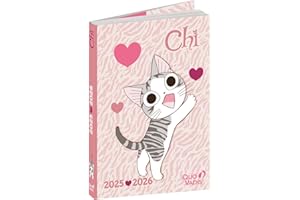 QUO VADIS - Agenda scolaire - 2025-2026 - Eurotextagenda - Journalier - Multilingue - Chi - Multicolore - 12 mois de août à juillet - 12x17 cm