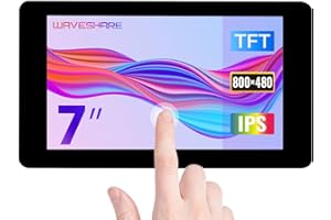 Waveshare 7inch Capacitive Touch Display for Raspberry Pi 800×480 Resolution with DSI Interface