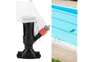 JEFFERGARDEN Portable Swimming Pool Pond Fountain Underwater Vacuum Cleaner Cleaning Tool Jet Underwater Cleaner