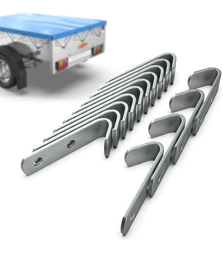 5 Bouchons De Serrage Pour Oeillets Ovales - Plastique Gris, Dimensions 42x22 Mm, Pour Fixation Et Finition