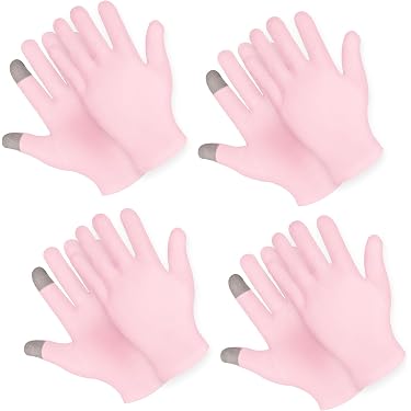 Feuchtigkeitsspendende Handschuhe Mit Touchscreen – 1 Paar Baumwollhandschuhe Für Trockene Hände, Ekzeme & Nachtpflege