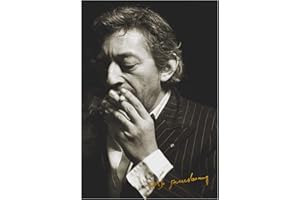 Vscdye Serge Gainsbourg Photo Impression Affiches et Impressions Art Toile Peinture Maison décoration Murale HD Art Affiche Impression sur toile-50x75 cm sans Cadre