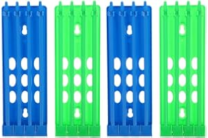 BESPORTBLE Pigeon Ring Holder Foot Ring Rack Frame for Racing Pigeon Leg Bands Organizer Bird Training Band Holder 7.9X2.8X0.6 Inch