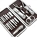 Mobengo 12Pcs Nail Care Personal Manicure & Pedicure Set, Travel & Grooming Kit Stainless Steel Personal and Professional Use Ergonomic Different Tools Nails Clippers