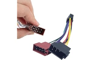 GERUI 1 szt. 16-biegunowe radio samochodowe wiązka przewodów ISO radio adapter do Pioneer DEH AVH MVH AVIC samochód Aftermarket Stereo Radio ISO