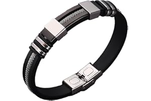 LLELEMAMO Biancat ProstaPower Magnetic Copper Band - Magnetic Copper Prostate Band Fashion Bracelets, Lymphvity Detoxification Bracelet, Prostate Wristband for Man Woman - Improves Circulation (Black)