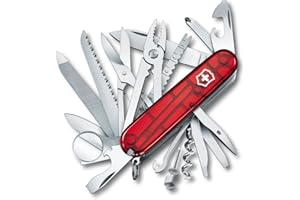Victorinox Taschenmesser Swiss Champ (33 Funktionen: grosse Klinge, Schere, Angellöser, Holzsäge, Metallsäge)