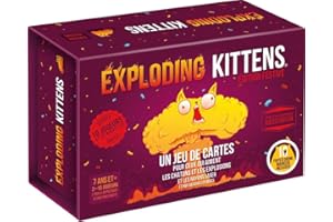 Asmodee- Exploding Kittens : Édition Festive société-Jeu de Cartes, EKEK04FR