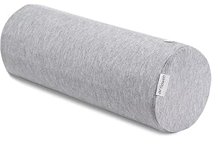 Flowen Almohada Viscoelastica Cervical de Espuma de Memoria Cojin Multifunción 32X12 cm para Dormir Soporte Ergonómico Cuello, Piernas y Espalda para Cama y Sofá con Funda Lavable