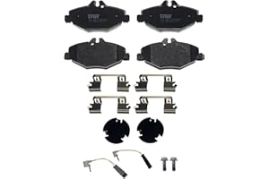 TRW GDB1542 Pastillas de Freno Juego de 4 para Mercedes-Benz Clase E (W211) 2002-2009 Eje Delantero y Otros Vehículos