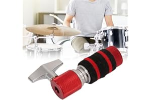 Jerliflyer Embrague Hi Hat, liberación rápida de Embrague Hi Hat Adecuado para Gibraltar Accesorios de Piezas de Tambor de platillos(Rojo)