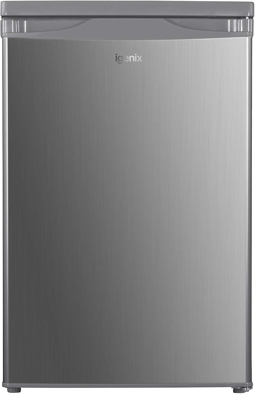 Igenix IG355X Freestanding Under Counter Freezer with 4 Large Drawers, Reversible Door, 91 Litre Freezer Capacity, 55 cm Wide, Inox