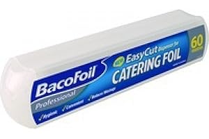 Bacofoil Professional EasyCut Dispenser for Catering Foil, Durable, Recyclable, 30cm x 60m, White