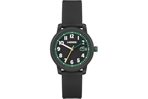 Lacoste Uhr mit DREI-Zeiger-Quarzwerk für Kinder Kollektion LACOSTE.12.12 Kids mit Silikonarmband