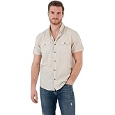 Buratti D&uuml;ğmeli Yaka Pamuklu Slim Fit Cepli G&ouml;mlek Erkek CF21S111153