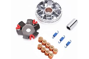 Xiuganpo Racing Variator Kit 15 PCS Steel Alloy CVT for GY6 139QMB 139QMA