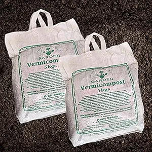 Gate Garden! Vermicompost | Vermicompost for Plants 10kg | Fertilizer & Soil | Fertilizers for Plants Home Garden| Compost for Plants 10kg| Vermicompost for Plants 10kg |Manure for Home Gardening