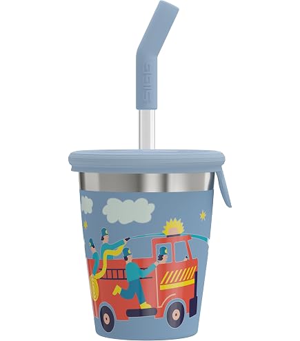 Infinite By GEDA LABELS Set Di 2 Bicchieri Vintage In PP Per Bambini – 330 Ml, Lavabili In Lavastoviglie E Microonde, Senza BPA