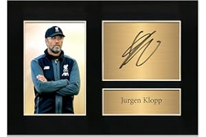 Zulu Image Jurgen Klopp Signed A4 Printed Autograph Photo Reproduction Print Picture Display No24