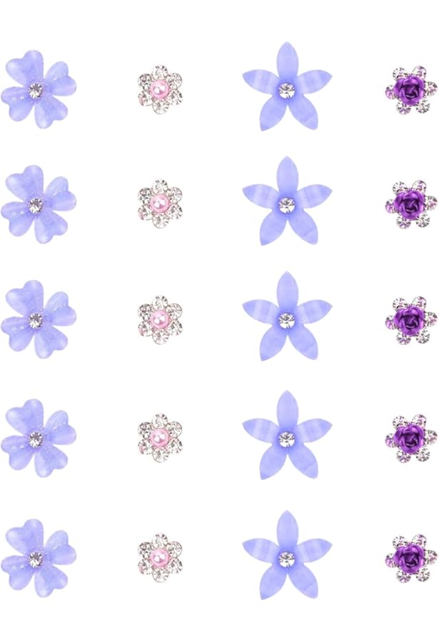 Produktbild von 8 Stk Haarschmuck Blumenhaarspangen Für Mädchen Haar