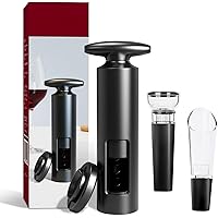 Weinflaschenöffner, 4-teiliges Weinöffner-Set, Kellnerfreund-Korkenzieher, professioneller Korkenzieher…