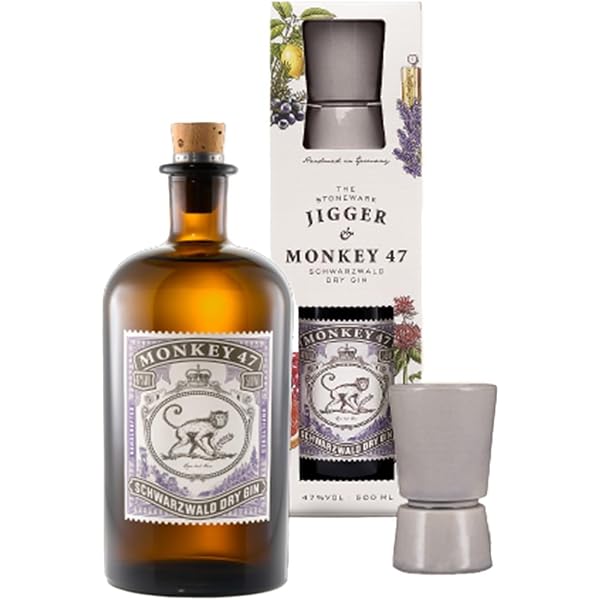 Monkey 47 Becher – 4er Set, Je 0,3 Liter – Perfekt Für Gin Tonic & Kühle Getränke