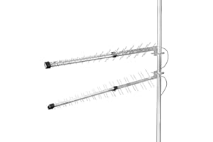NEDIS 5G / 4G / 3G Antenne - Für den Außenbereich - 698-2700 MHz - Verstärkung dBi (bei Antennenkabel): 15 dB - 0.30 m - Silber