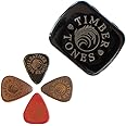 Leather Tones Mini Tin of 4 Ukulele Picks, LEAM-MT-4